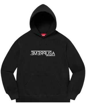 Supreme Usa Hoodie - Black