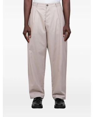 Universal Works Duke Pleated Trousers - Natural