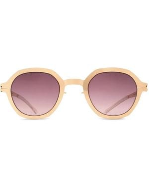 Mykita Maureen ラウンドフレーム サングラス - ピンク