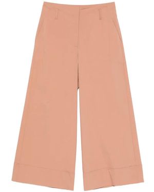 Niu Pantalones Palazzo Anchos - Blanco