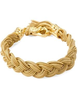 Emanuele Bicocchi Braided Bracelet - Metallic