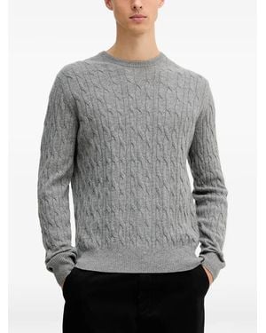 Hackett Crew-Neck Jumper - Grey