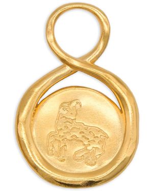 Lah Paris Colgante Con Grabado Aries - Metálico