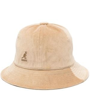 Kangol Cappello Bucket A Coste - Neutro
