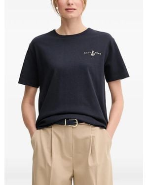 GANT Anchor-Motif T-Shirt - Blue