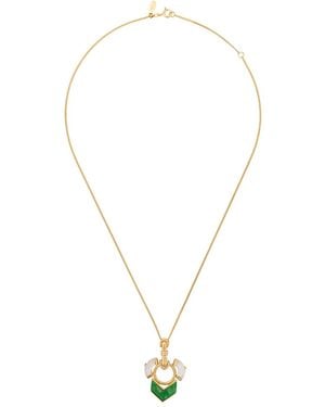 Wouters & Hendrix Quartzite And Mother-Of-Pearl Necklace - Metallic