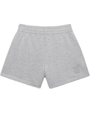 Anine Bing Kam Short Framed Monogram Heather A0510655Gry1 - Grey