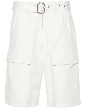 Jil Sander Wasserabweisende Shorts - Weiß