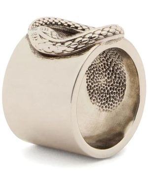 Roberto Cavalli Snake Ring - Natural