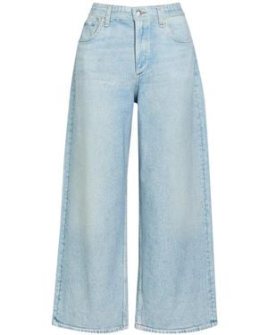 Rag & Bone Andi Wide-Leg Jeans - Bleu