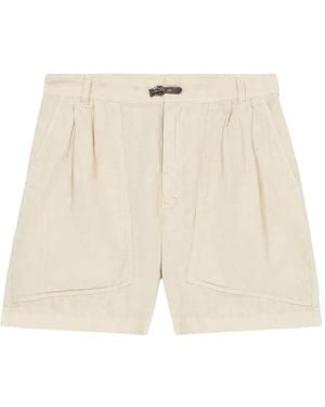 Fortela Short Jana À Poches Plaquées - Natural