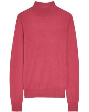 JOSEPH High-Neck Sweater - Pink