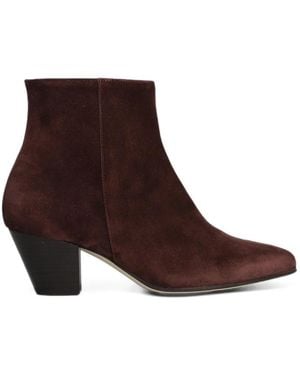 Anniel Rodeio Stiefeletten Aus Wildleder - Braun