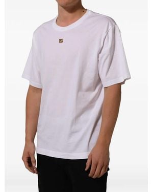 Dolce & Gabbana Dg Logo T-Shirt - White