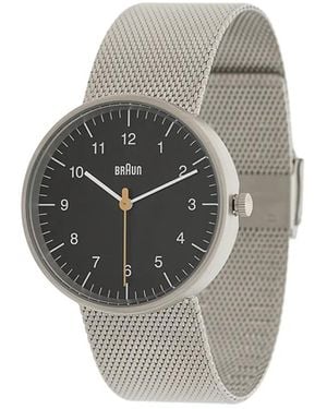 Braun Watches 'Bn0021' Armbanduhr, 38Mm - Grau