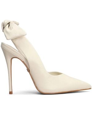 Carrano 110Mm Leather Court Shoes - Natural