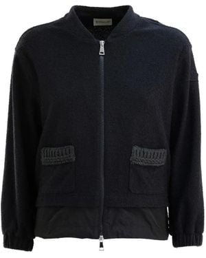 Moncler Patch-Pocket Jacket - Black