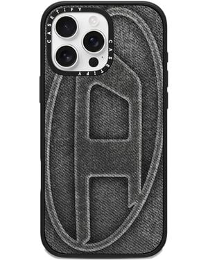 DIESEL X Casetify Moulded Iphone 16 Pro Max Case in Black | Lyst UK