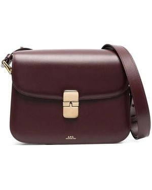 A.P.C. Bolso De Hombro Grace - Morado