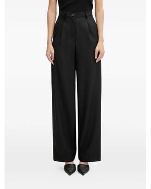 Fiorucci Button Pleated Trousers - Black