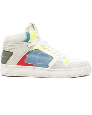 Philippe Model La Grande Lace-Up Sneakers - White