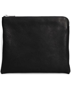 Rick Owens Schultertasche Mit Reißverschluss - Schwarz