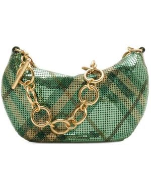 Burberry Chainmail Shoulder Bag - Green