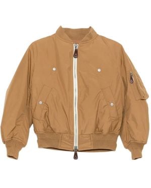 Phenix Padded Bomer Jacket - Natural
