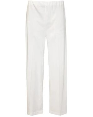 Jucca Elasticated-Waist Pants - White