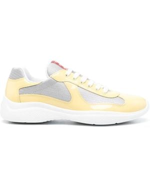Prada New America's Cup Bike Trainers - Yellow