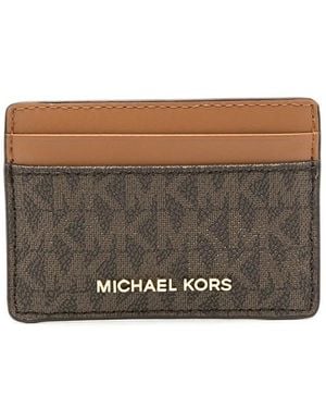 MICHAEL Michael Kors Jet Set Card Holder - Gray