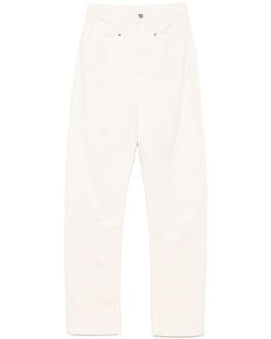 Lemaire Jeans Mit Tiefem Schritt - Weiß