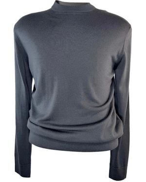 Eleventy Pullover Mit Gerippten Details - Blau