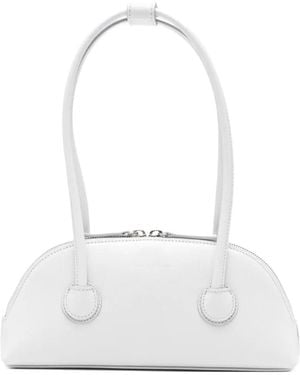 Marge Sherwood Shimmer-Effect Tote Bag - White