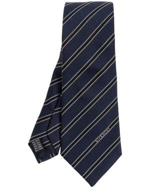 Givenchy Striped Tie - Blue