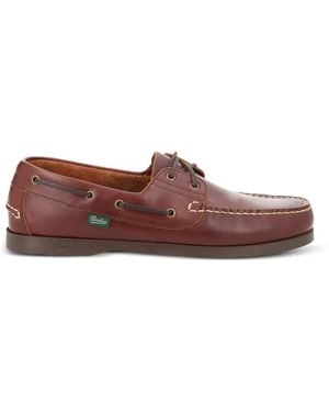 Paraboot Zapatos Náuticos Con Cordones - Marrón