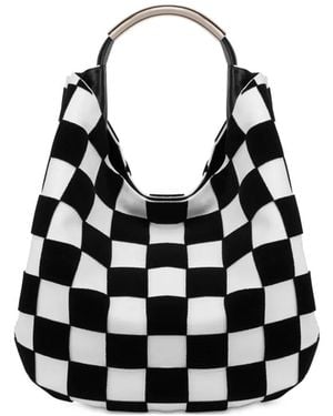 Moschino Handle Me Schultertasche - Weiß