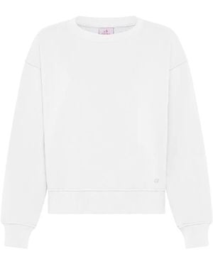Deha Crew-Neck Sweater - White