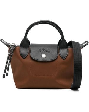 Longchamp Le Pliage Energy Xs Tote Bag - Brown