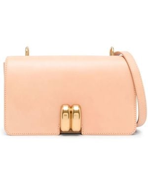 By Malene Birger Noval Leather Shoulder Bag - Natural