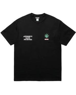 Wacko Maria X High Times Crew-Neck T-Shirt - Black
