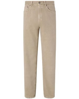 ZEGNA Pantalon Roccia En Coton Taupe Clair - Natural