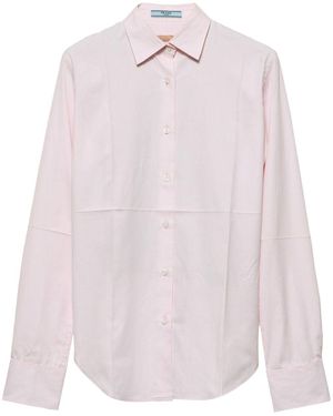 Prada Oxford Shirt - Pink