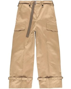 Sacai カーゴパンツ - ナチュラル