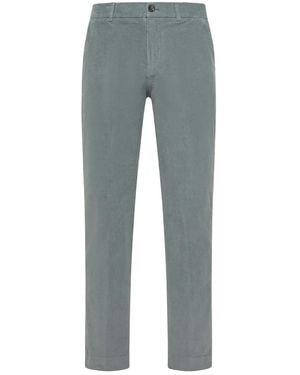 Cruna Flat-front Trousers - ブルー