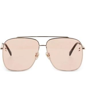 Stella McCartney Falabella Pilot-Frame Sunglasses - Pink