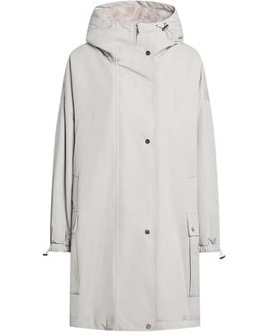 Max Mara Hooded Parka Jacket - Grey