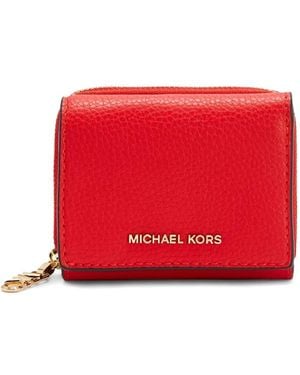 Michael Kors Portafoglio Con Zip - Rosso