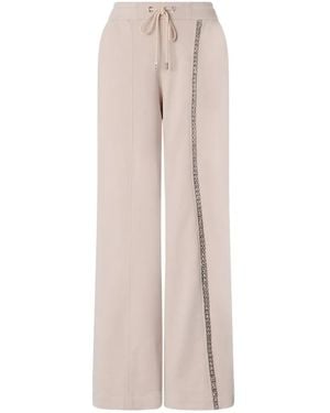 Pinko Passiflora Wide-Leg Pants - White
