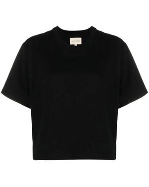 Loulou de Saison Telanto Cotton Tshirt - Black